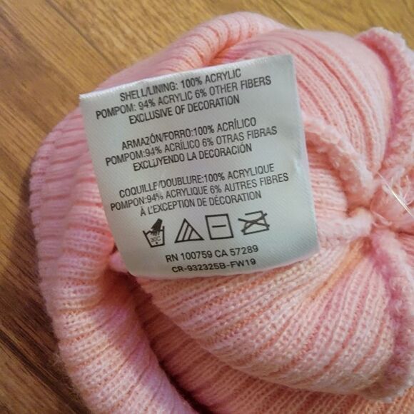 Champion Fuzzy Pom Pom Beanie Hat - Picture 5 of 6